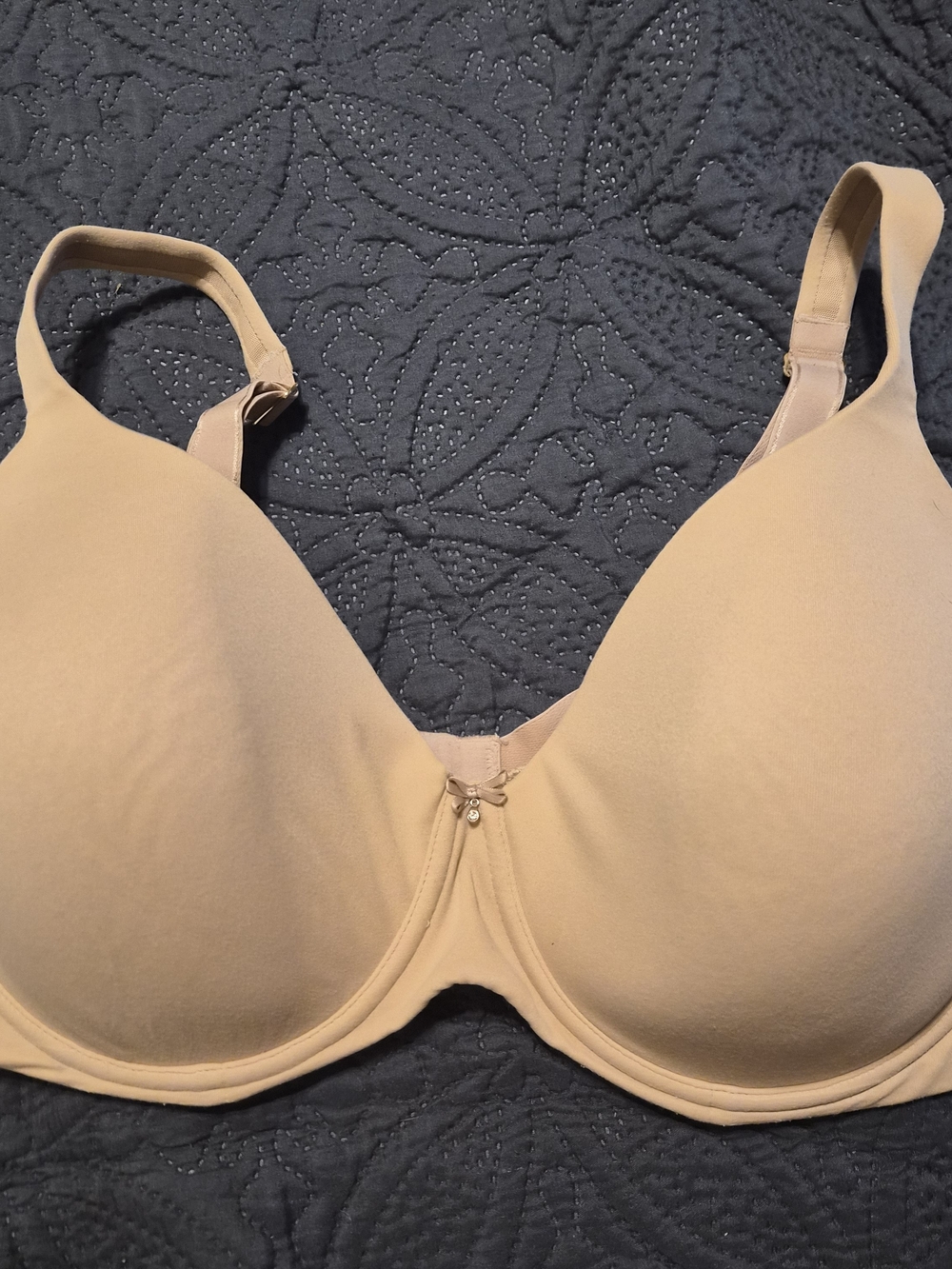 Soma Embraceable Perfect Coverage Full Coverage Underwire Bra Beige 38DDD